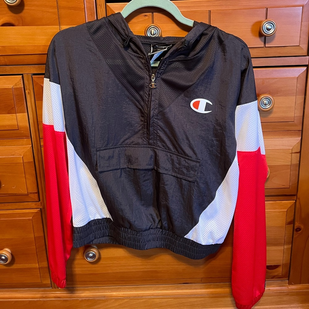 Champion cropped 1/4 zip